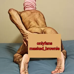🇬🇧 Masked Brownie 🦶🏽💦😈🍑🍆
